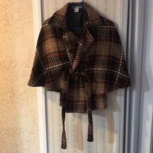 Steve Madden cape coat.